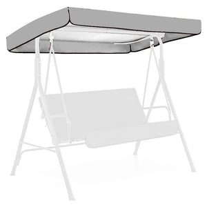 Garden Swing Canopy Replacement Top Cover Tarp Waterproof Sun Protection for Outdoor UV Protection　waterproof awning sunshade