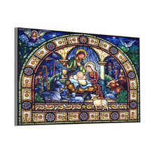 Load image into Gallery viewer, New 5d DIY Diamond Painting Cross Stitch Character Religious Lady, Round Diamond Embroidery Home Decoration 30x40cm
