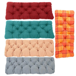 120x50cm Outdoor Garden Bench Terrace Comfotable Cushion 1 Seat Sponge Bench Cushion Home Decor Furniture Swing Cushion#23