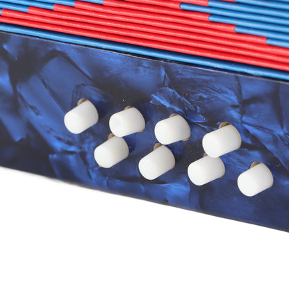 17 Key Accordion Teaching Training Interest Cultivation Musical Instrument for Children Bass Piano Accordion Musical Instrument