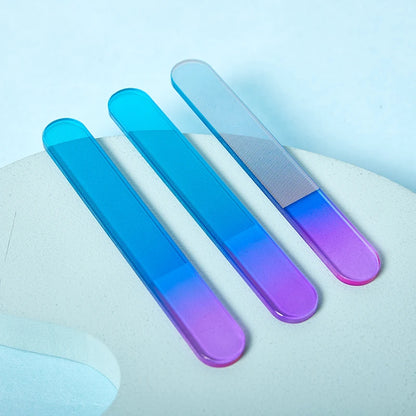 Nail File Women Buffing Sanding Polishing Durable Nano Glass File Manicure Professional Nail Art Tools