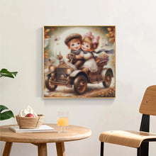 Load image into Gallery viewer, Diy Diamond Painting Library Scenery Full Diamond Mosaic Art Rhinestone Landscape Home Decoration
