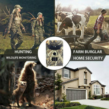 Load image into Gallery viewer, Outdoor Hunting Camera Surveillance 12MP Night Vision Trail Cameras Waterproof Wildlife Surveillance Camera with Infrared Light
