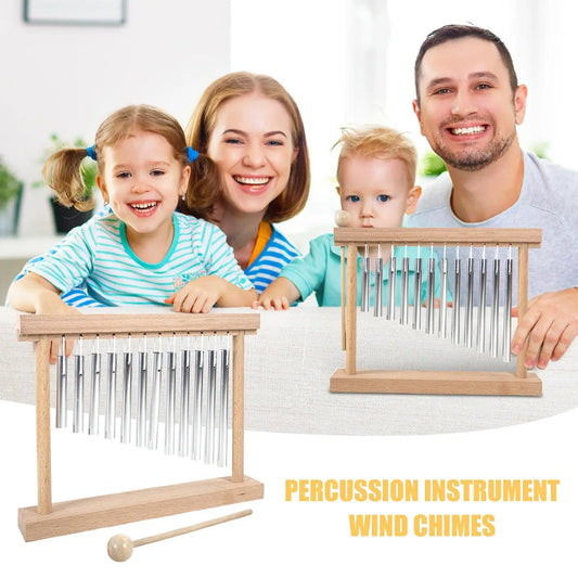Bars Chime Fun Chimes Percussion Music Instruments Collaborative Entertainment Tool Lightweight Windchimes For Temple Classroom