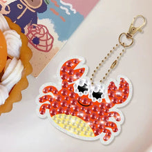 Load image into Gallery viewer, 2026 NEW 15 Piece Diamond Painting Handicraft Set For children's Handmade DIY Mermaid Animal Keychain As A Gift For children's
