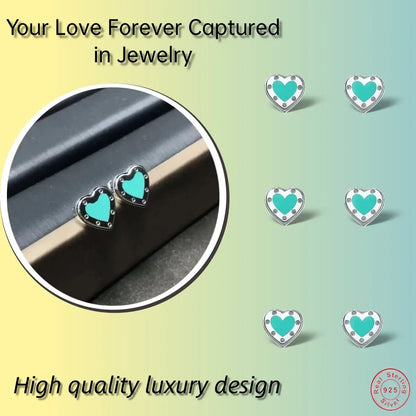 Small exquisite and lovely simple 925 sterling silver earrings are essential female accessories for daily commuting