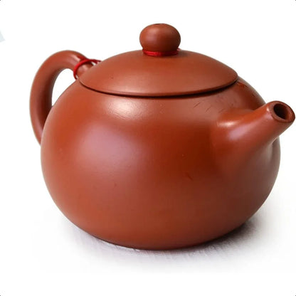 Teapot Chinese Gongfu cha Xishi Pot 7oz 210cc Purple clay ceramics Zini for Loose Tea Red brown