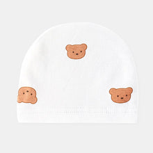 Load image into Gallery viewer, Newborn Baby Hat Spring and Autumn Models 0-3 Months Boy Girls 100% Cotton Fetal Hat Infant Accessories
