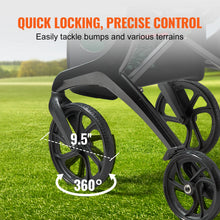 Load image into Gallery viewer, Folding Rollator Walker for Seniors and Adults Lightweight Aluminum Rolling Walker with Seat and Adjustable Handle 4-Wheel
