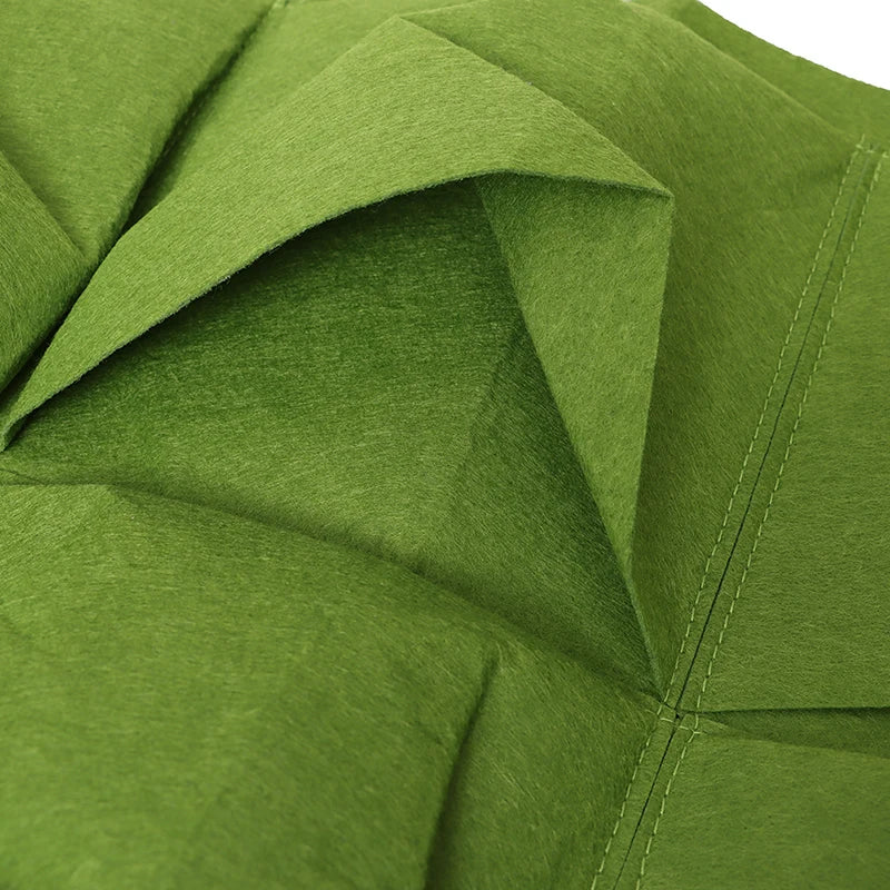 Green Vertical Hanging Garden Planter Flower Pots Bag Wall Mount Hanging