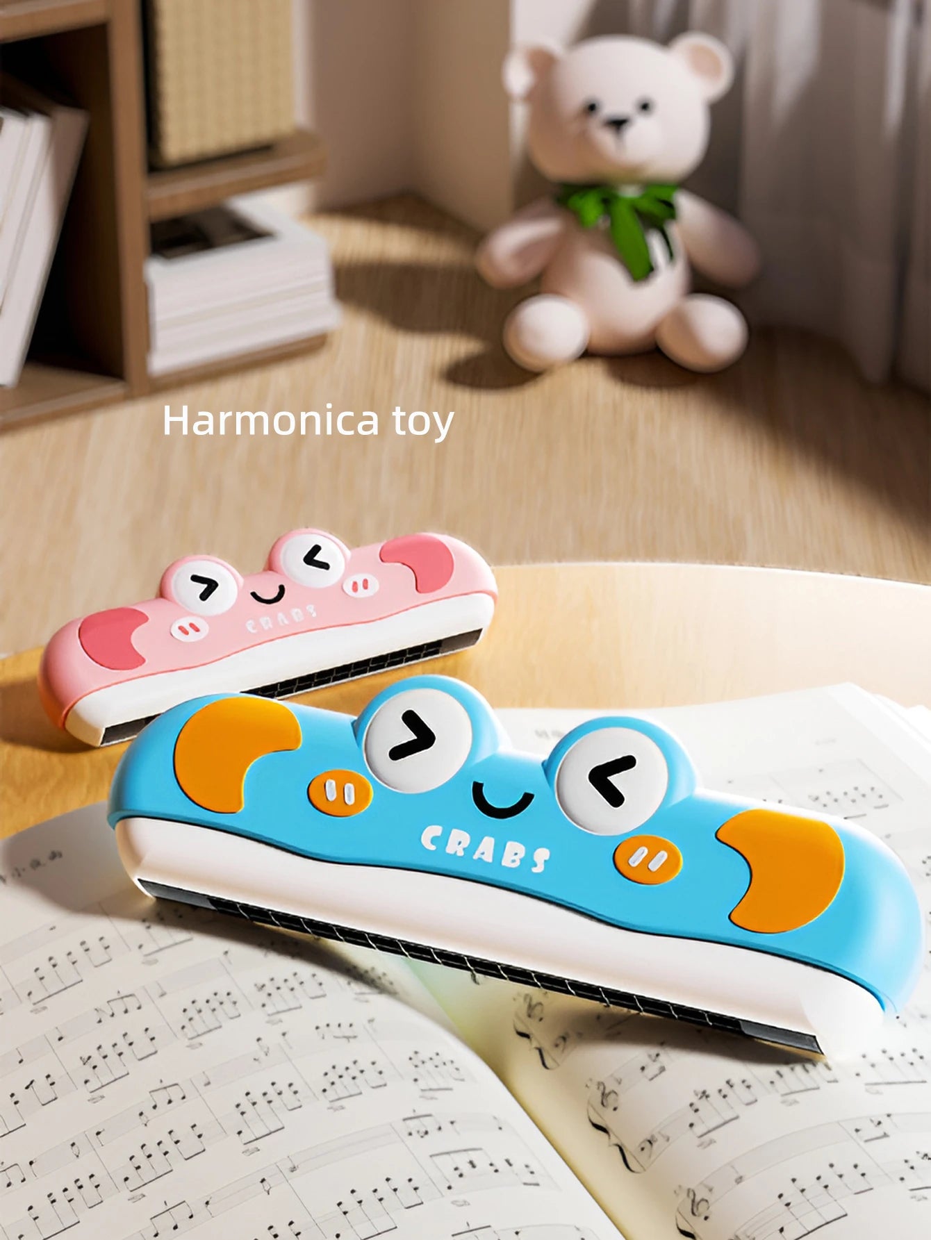 Children's harmonica toy Play instrument Play toy beginner entrance organ