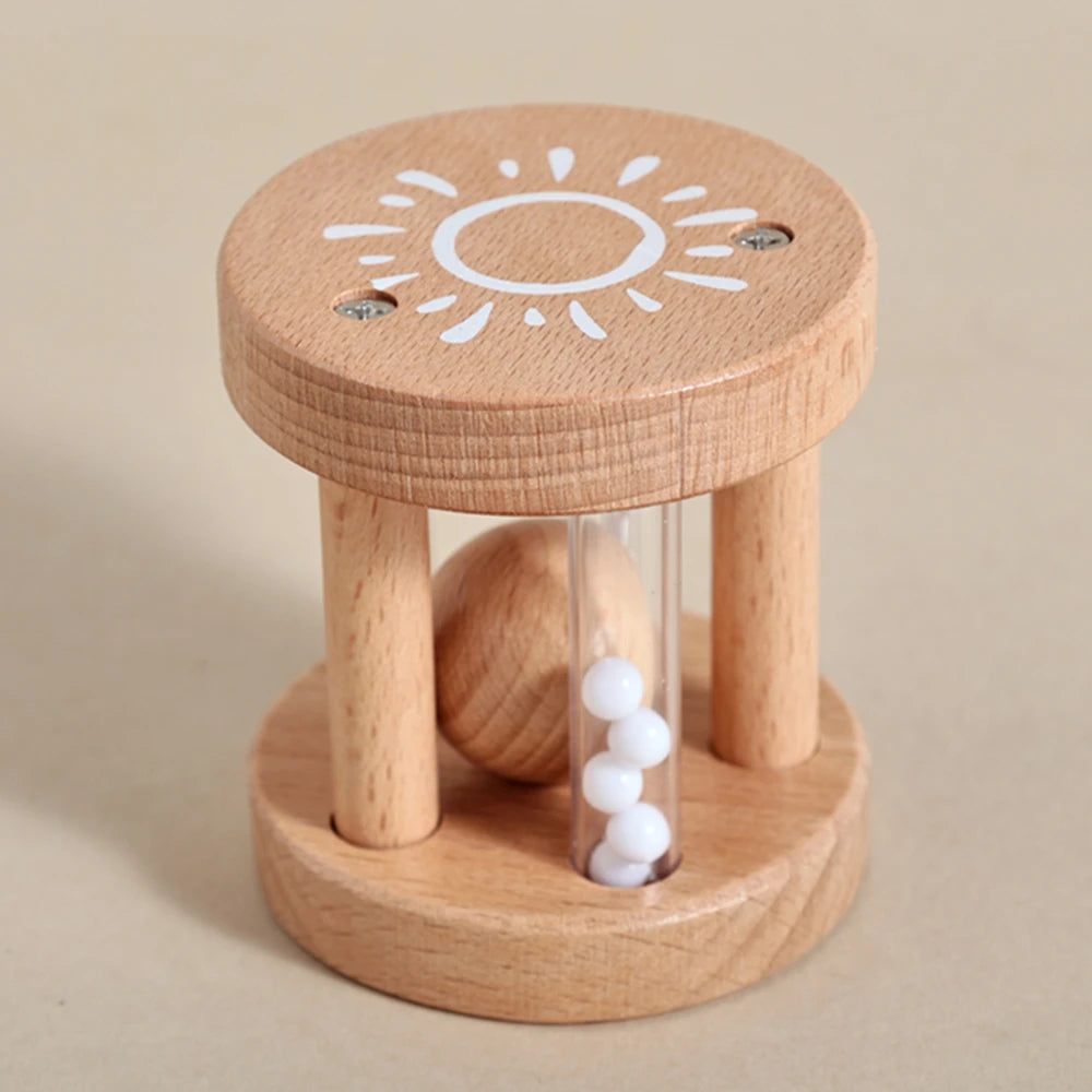 Wooden Baby Montessori Toys Musical Rattle Instruments Xylophone Percussion Sensory Rattle Toys Educational for Baby Toys Gifts