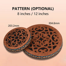 Load image into Gallery viewer, 8/12-inch Ocean Drum Ethnic Percussion Instrument Onomatopoeic Music Portable Hand Drum Instrument Sound Therapy Relaxing Water
