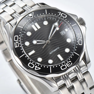 Men's Watch, 8215 Automatic Movement, Men's Mechanical Wristwatch, Stainless Steel Water Resistant Bracelet