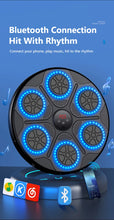 Load image into Gallery viewer, New Music Boxing Machine Smart Bluetooth Wall Mounted Music Boxing Trainer Gym Home Electronic Boxing Target Punching Equipment
