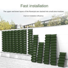 Load image into Gallery viewer, Garden Plant Walls Flower Pots Enclosures Hanging Plastic Containers Horticultural Flower Beds Vertical Greening Planting Boxes
