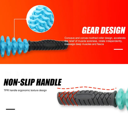 Body Massage Sticks Muscle Roller Athletes Muscle Roller Stick for Relief Muscle Soreness Cramping Tightness Anti Cellulite Gym