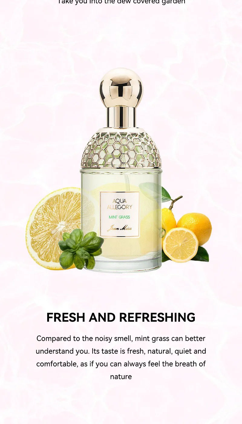 Original brand perfume Flower Language Women's perfume has a fresh, natural and long-lasting floral and fruity scent.