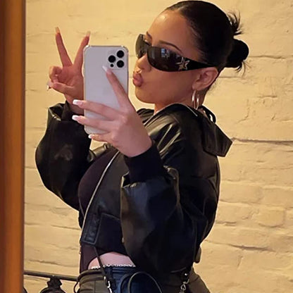 Fashion Sunglasses for Women Men Trendy Shield Wrap Around Sunglasses Oversized Fashion Frameless Sun Glasses