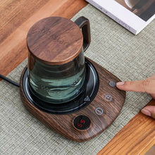 Load image into Gallery viewer, 200W Cup Heater Coffee Mug Warmer 100°C Tea Stove Electric Hot Plate Warmer Coaster Coffee Milk Tea 5 Level Heating Pad 220V

