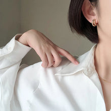 Load image into Gallery viewer, 2025 New European and American Simple Metal Arc Earrings Are Small Accessories For Woman‘s Korean Fashion Jewelry Girls Students
