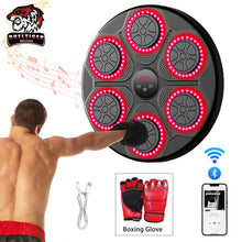 Load image into Gallery viewer, New Music Boxing Machine Smart Bluetooth Wall Mounted Music Boxing Trainer Gym Home Electronic Boxing Target Punching Equipment
