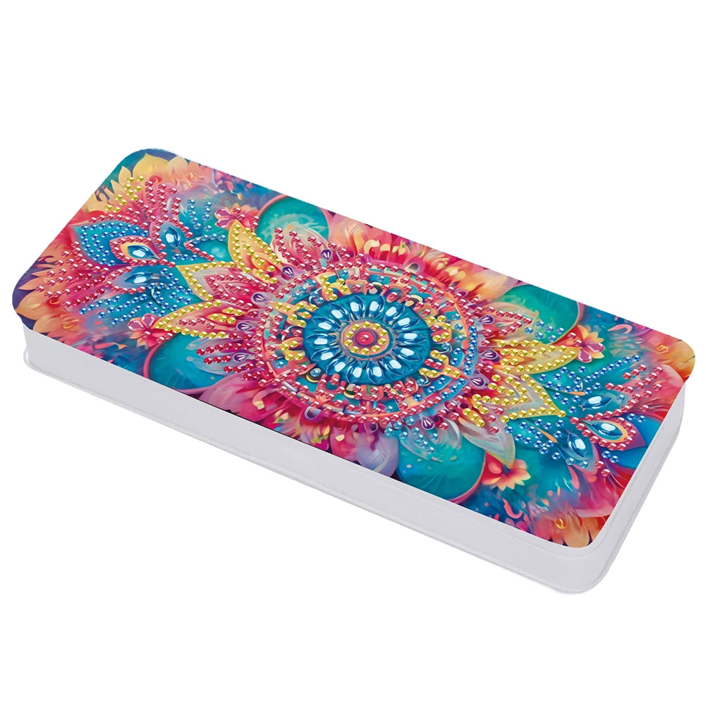 21 New Diamond Painting Pencil Case Art Pen Holder Aesthetic Diamond Painting Stationery Case As a Gift for School Children