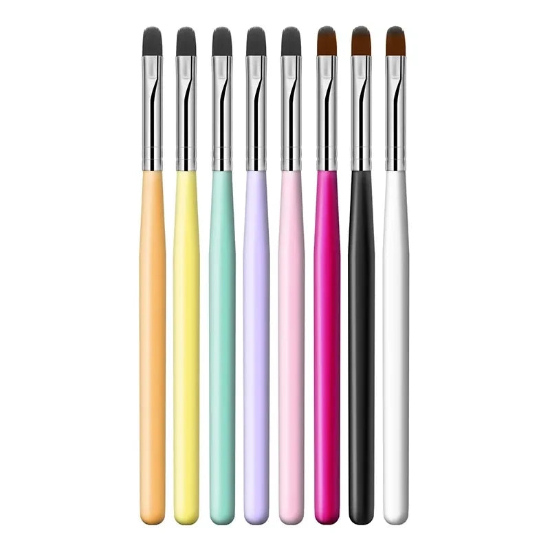 Nails Art Brush Pattern Phototherapy Acrylic UV Gel Extension Builder Coating Painting Pen DIY Manicure Accessories Tools