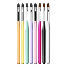 Load image into Gallery viewer, Nails Art Brush Pattern Phototherapy Acrylic UV Gel Extension Builder Coating Painting Pen DIY Manicure Accessories Tools
