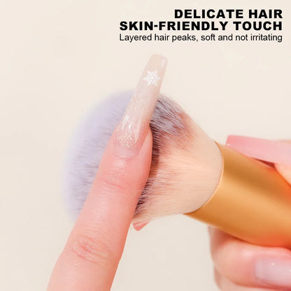 Nails Brush 3.15CM 3.6CM Popular Round Small Flower Nail Paint Gel Make Up Dust Cleaning Nail Art Dust Powder Remover Dust Brush