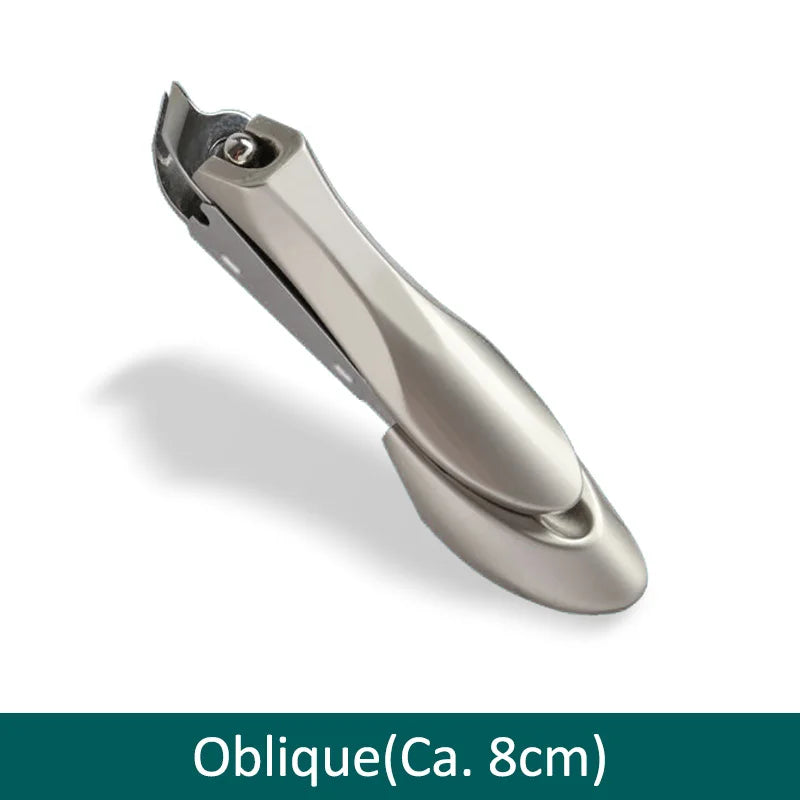 Nail Clippers Stainless Steel Anti Splash Fingernail Cutter Manicure Tools Bionics Design Nail Trimmer Pedicure Scissor