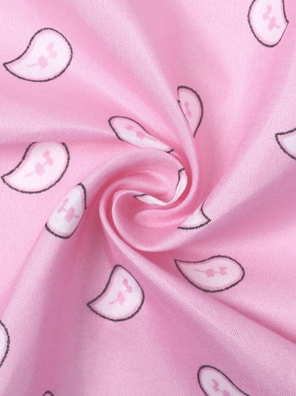 Kids Cowboy Hat Girls Pink Cowgirl Hat with Bandana Glasses Western Caps Performance Birthday Party Costume Accessories