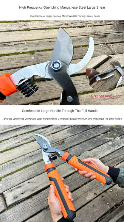 Garden Pruner Pruning Shears Scissors Pliers Tree Branch Cut Cutter Landscaping Bonsai Gardening Professional Tools