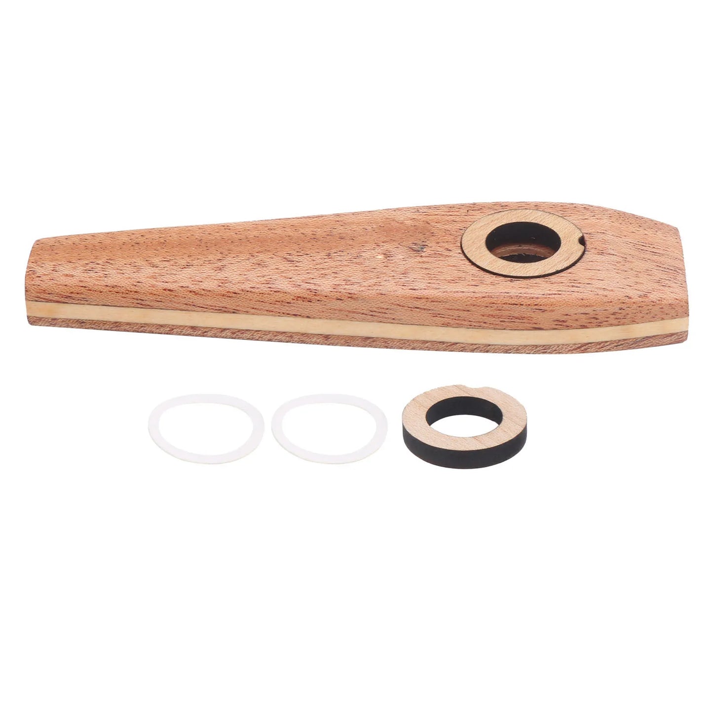 Kazoo Flute Wood Kazoo Flute Wooden Harmonica Guitar Accompaniment Diaphragm Mouth Music Wind Instrument Wood Kazoo Wooden Kazoo
