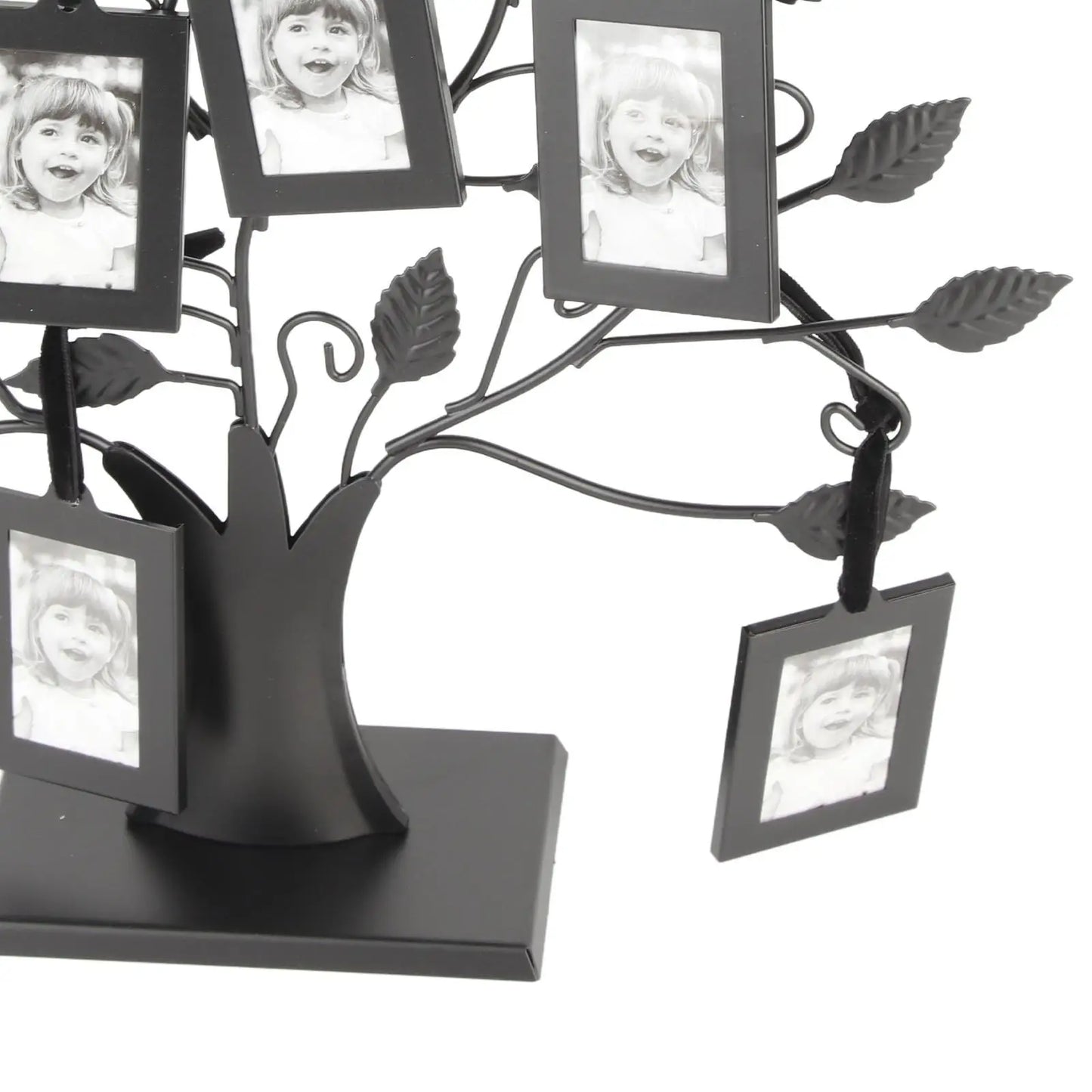 6pcs Family Tree Photo Frames Set - Stylish Hanging Picture Display for Home Decor