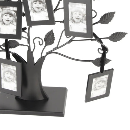 6pcs Family Tree Photo Frames Set - Stylish Hanging Picture Display for Home Decor