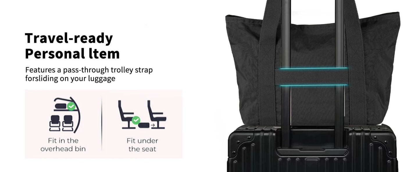 Women's Shoulder Bag Casual Tote Handbag Lightweight Crossbody Purse Fashionable Ladies Bag Waterproof 2025 Trendy Accessory