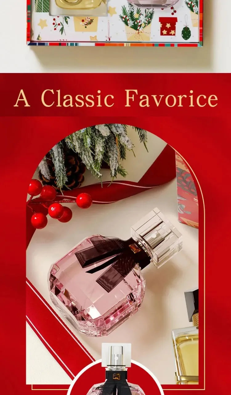 Perfume Floral Scent Lasting Fragrance Pheromone Eau De Parfum High Quality Gift for Women Perfumes Spray Luxury Gift Set