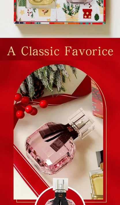 Perfume Floral Scent Lasting Fragrance Pheromone Eau De Parfum High Quality Gift for Women Perfumes Spray Luxury Gift Set