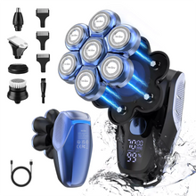 Load image into Gallery viewer, SEJOY 7D 5in1 Electric Shaver Hair Trimmer Bald Head Electric Razor Men Wet Dry
