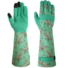 Load image into Gallery viewer, Gardening Gloves for Women Breathable leather Garden Gloves with Grip Thorn-Proof Puncture-Resistant Work Gloves
