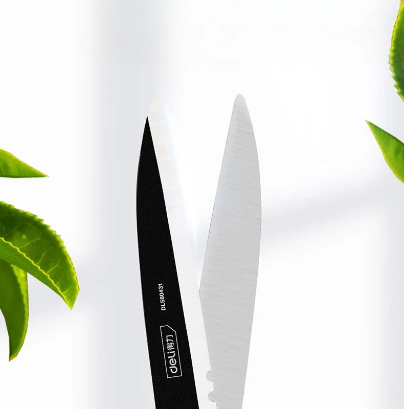 Deli Gardening Scissors Flower / Pruning Shears Lawn Special Hedge Shears Strong Pruning Branches Pruning Tools for Home Garden