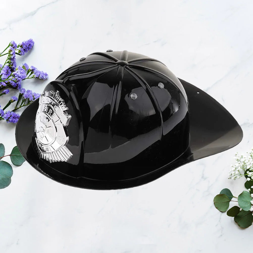 Hat for Kids Fire Safety Toy Boy Simulation Miss Childrens Fireman Hats Toddler