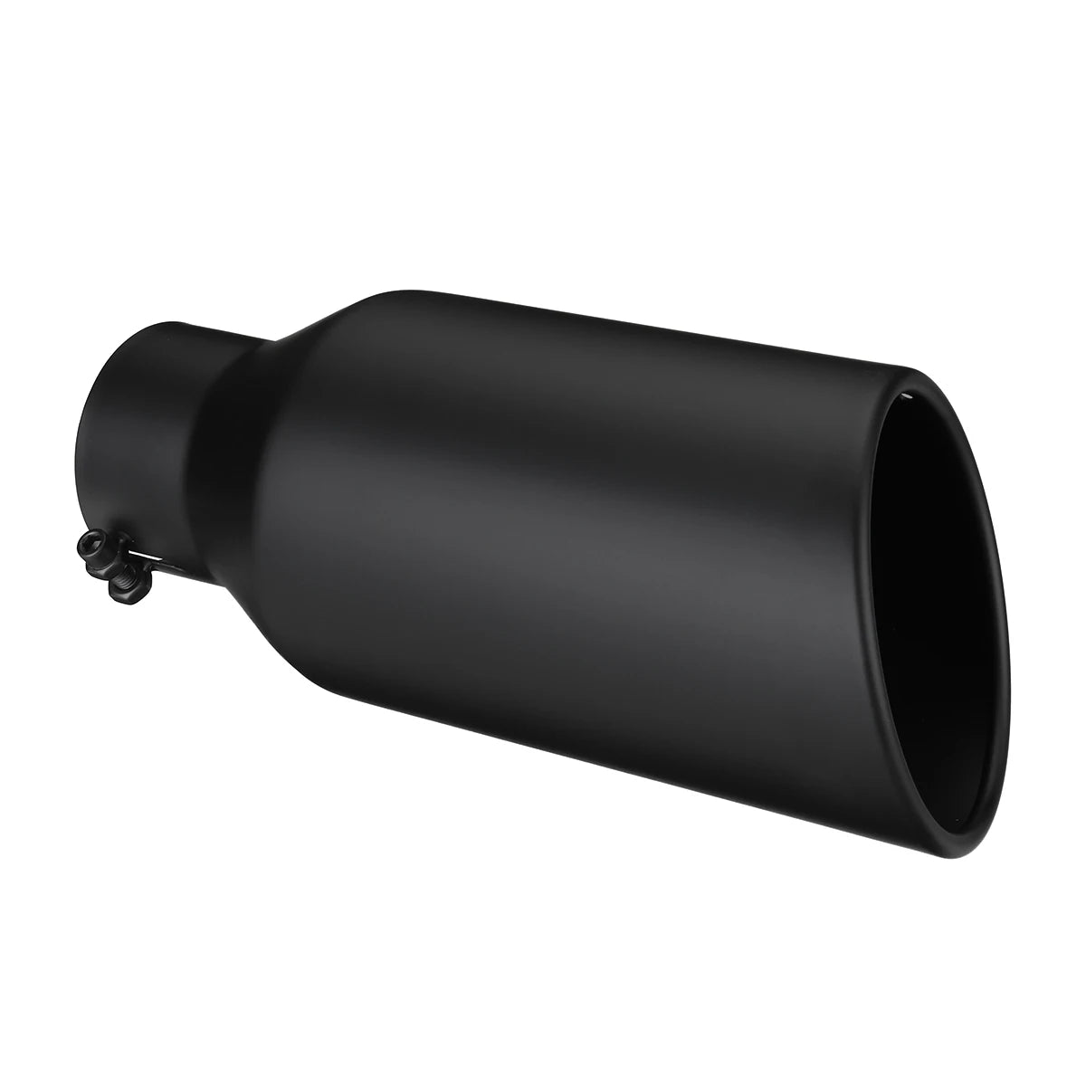 Universal Exhaust Tip 3inch Inlet 5inch Outlet 12inch Length Tailpipe Anti-Corrosive Car Straight Exhaust Tail Throat Tail Pipe