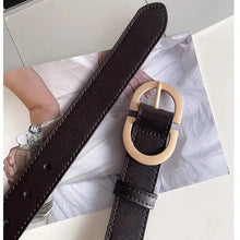 Load image into Gallery viewer, Women&#39;s Trousers Belt Women’s Designer Belts Fashion Casual Black Belt Female Women Belt for Jeans Belts Ladies Waist Belts
