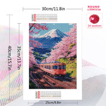Load image into Gallery viewer, New Arrival Diamond Painting Train Landscape DIY Diamond Embroidery Cross Stitch Mosaic Mountain Handmade Hobby
