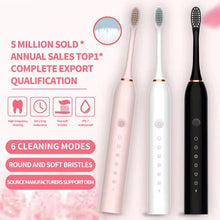 Load image into Gallery viewer, XIAOMI Ultrasonic Electric Toothbrush USB Rechargeable Waterproof Multifunctional Intelligence Whitening Toothbrushes Multi Mode
