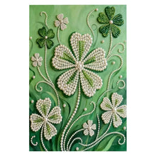 Load image into Gallery viewer, DIY Flower Pearl Diamond Art Kits for Adults/Beginners Gift Home Decor Art Pearl Gem Painting Picture 20*30CM Arts Craft
