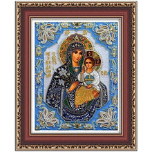 Load image into Gallery viewer, Holy Virgin Mary 5D DIY Diamond Painting Crystal Orthodox Icon Figure Decorative Cross-stitch Fashion Religion Paintings
