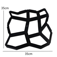 Load image into Gallery viewer, Garden Mold Walk Pavement Reusable DIY Manually Paving Cement Brick Stone Road Concrete Molds Manually Paving Patio Molds
